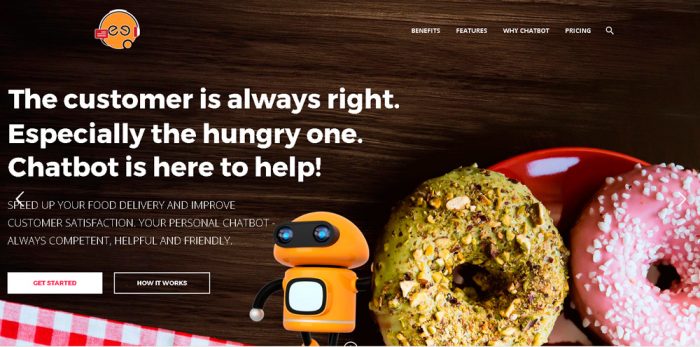 Chatbot - your food delivery application developed by Speedflow Bulgaria