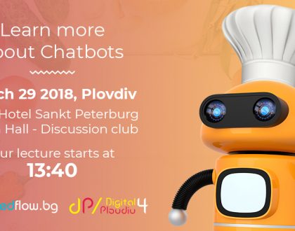 Speedflow talks about Chatbots at Digital4Plovdiv