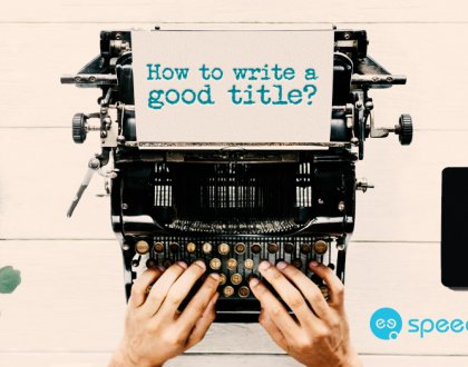 How to write a good title for a blog article or e-book